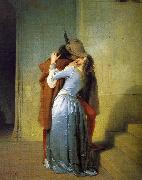 Francesco Hayez The Kiss oil painting artist